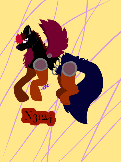 this is N3124 a robot oc