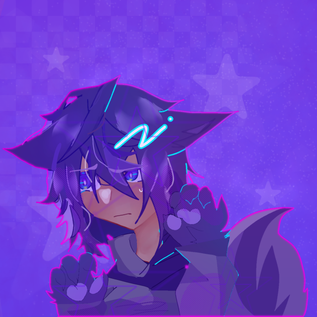 Eclipse the wolf🌌🌙🌫