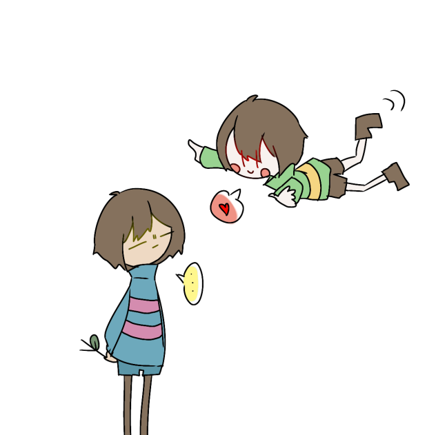 ついてくる…