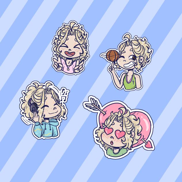 Timmy stickers
