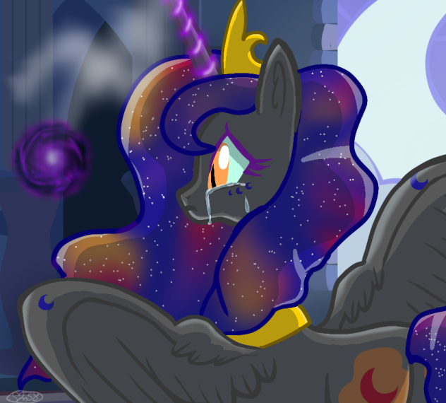 Darkside Nebula's Contemplation