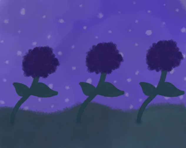In the moonlight
