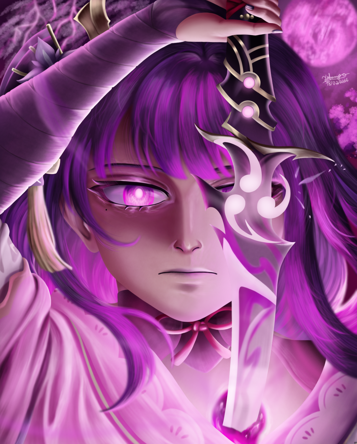 Raiden Shogun - ibisPaint