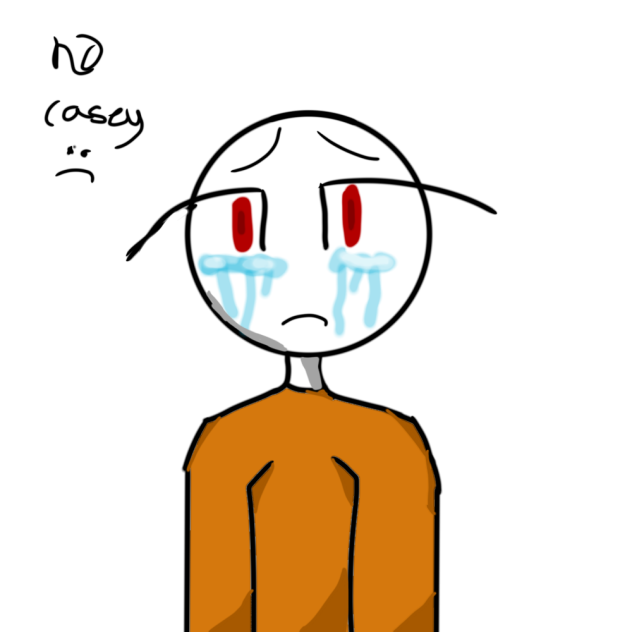 more crying ove casey