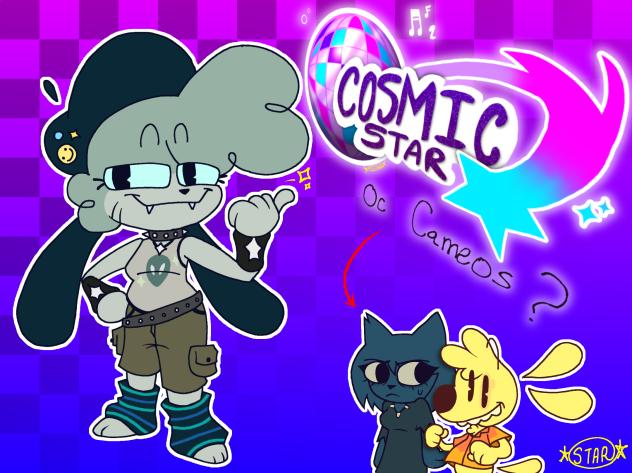 Cosmic Star Background characters