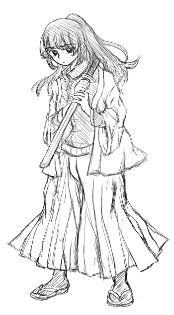剣士な人？
