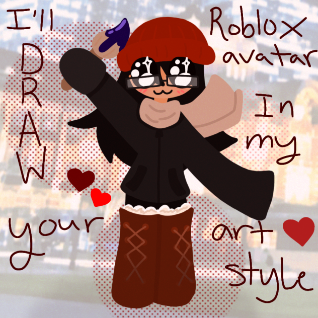 I'LL DRAW YOUR ROBLOX AVATAR!