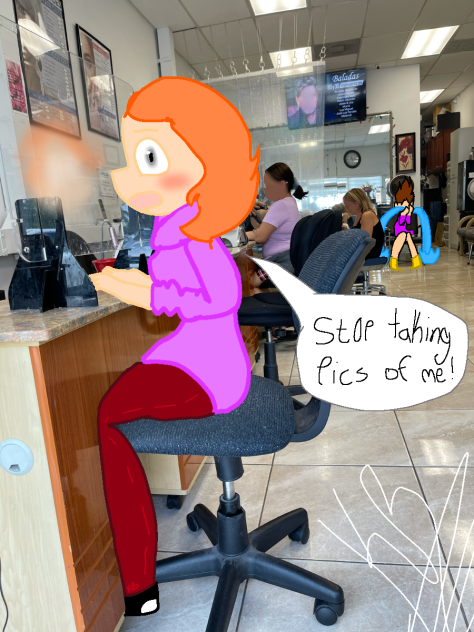 Just another day at the Salon the seque - ibisPaint