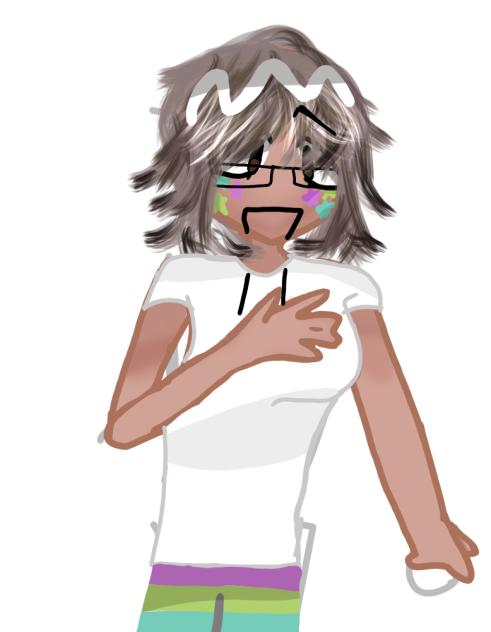 roblox character wearing cosmos fit!!