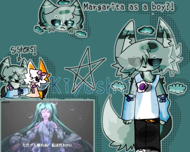 Margarita as a boy.