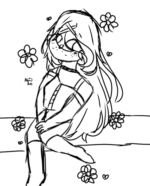 Blooming 🌺 Sketch