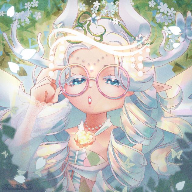 🤍 Girl in spring