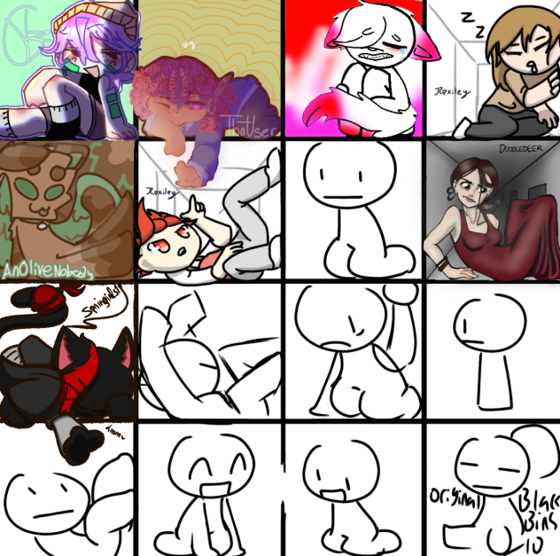 chill but stuck in a box collab