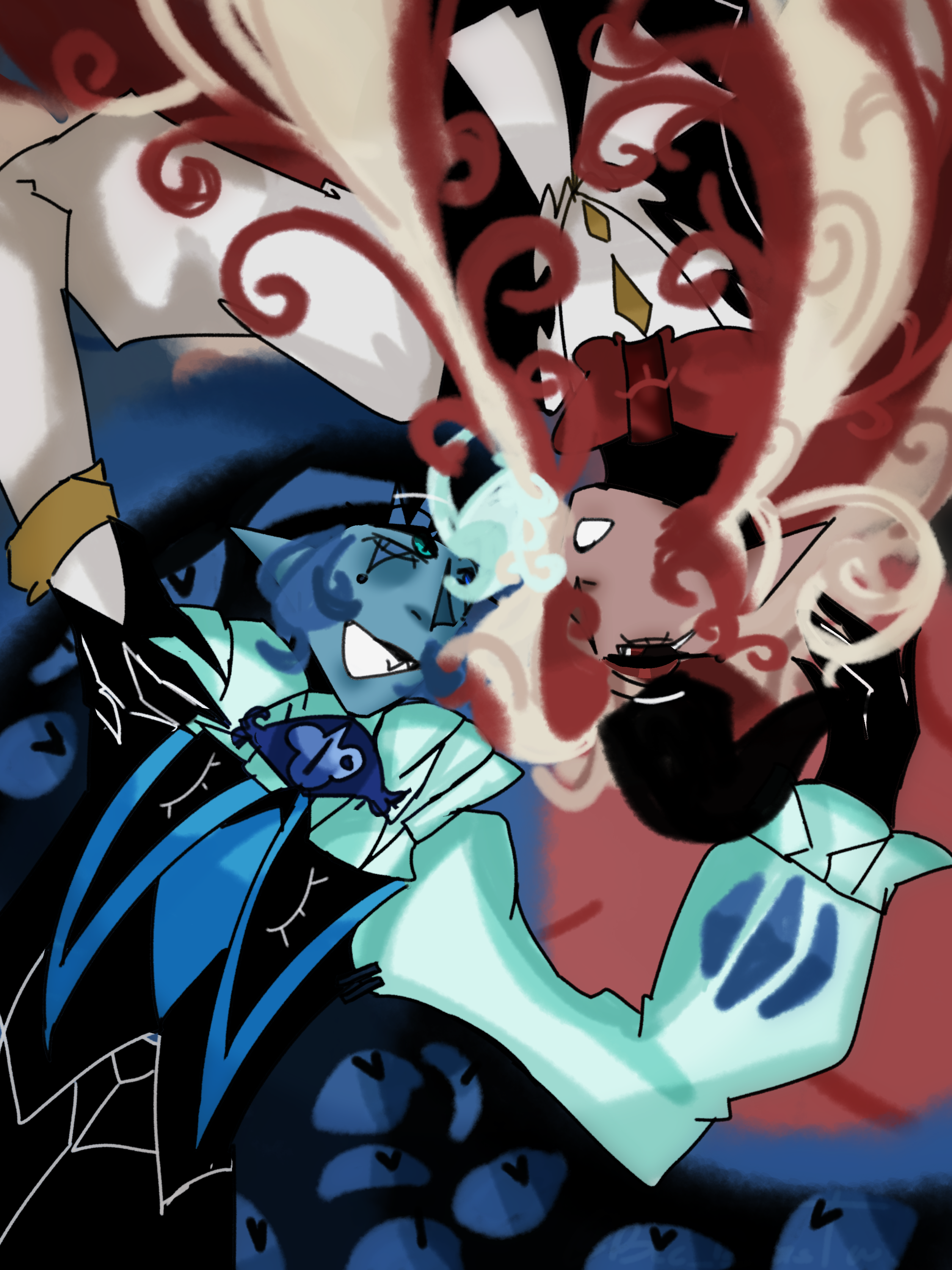Red And Blue - ibisPaint