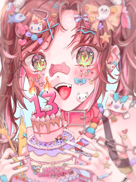 ✨🎀13TH BDAY 🥳 🎀✨