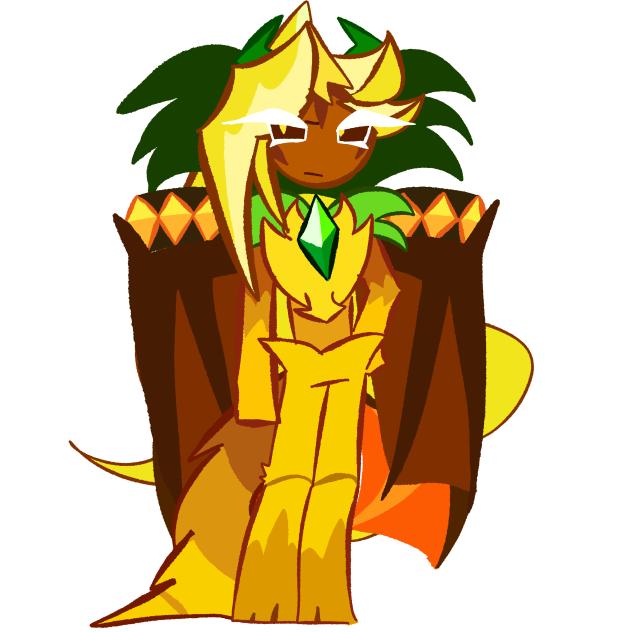 ananas dragon cookie