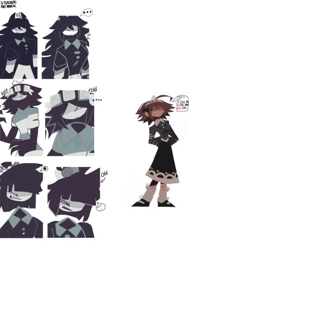 V2 And Old 3 Teachers + Alice.