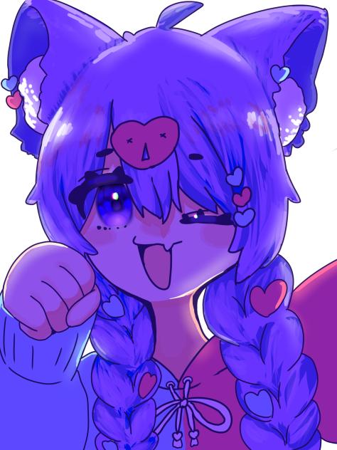 🐈‍⬛🟣❤️