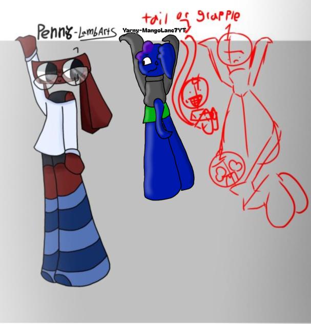 Hanging Dandys world oc collab