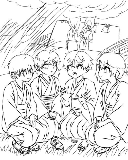 demon slayer lil kids back in da day