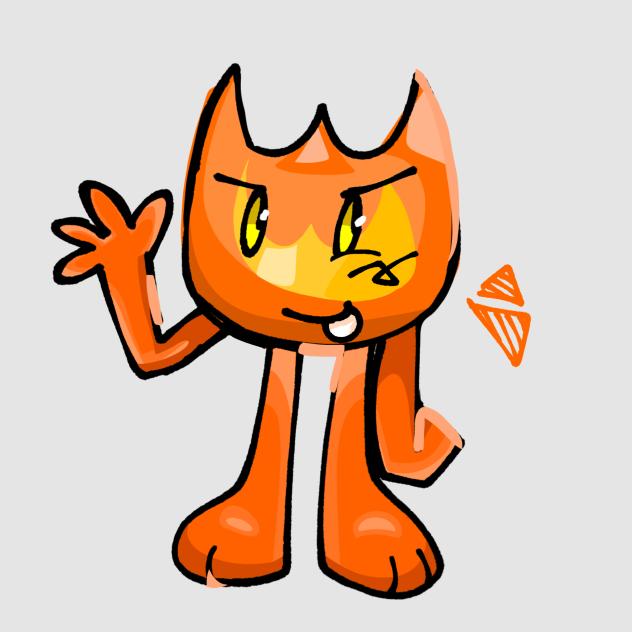 firey doodle bfdi