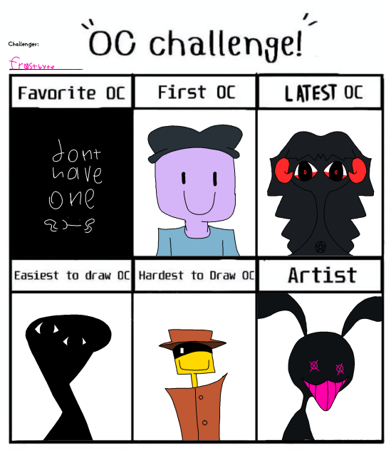 oc challenge thingie
