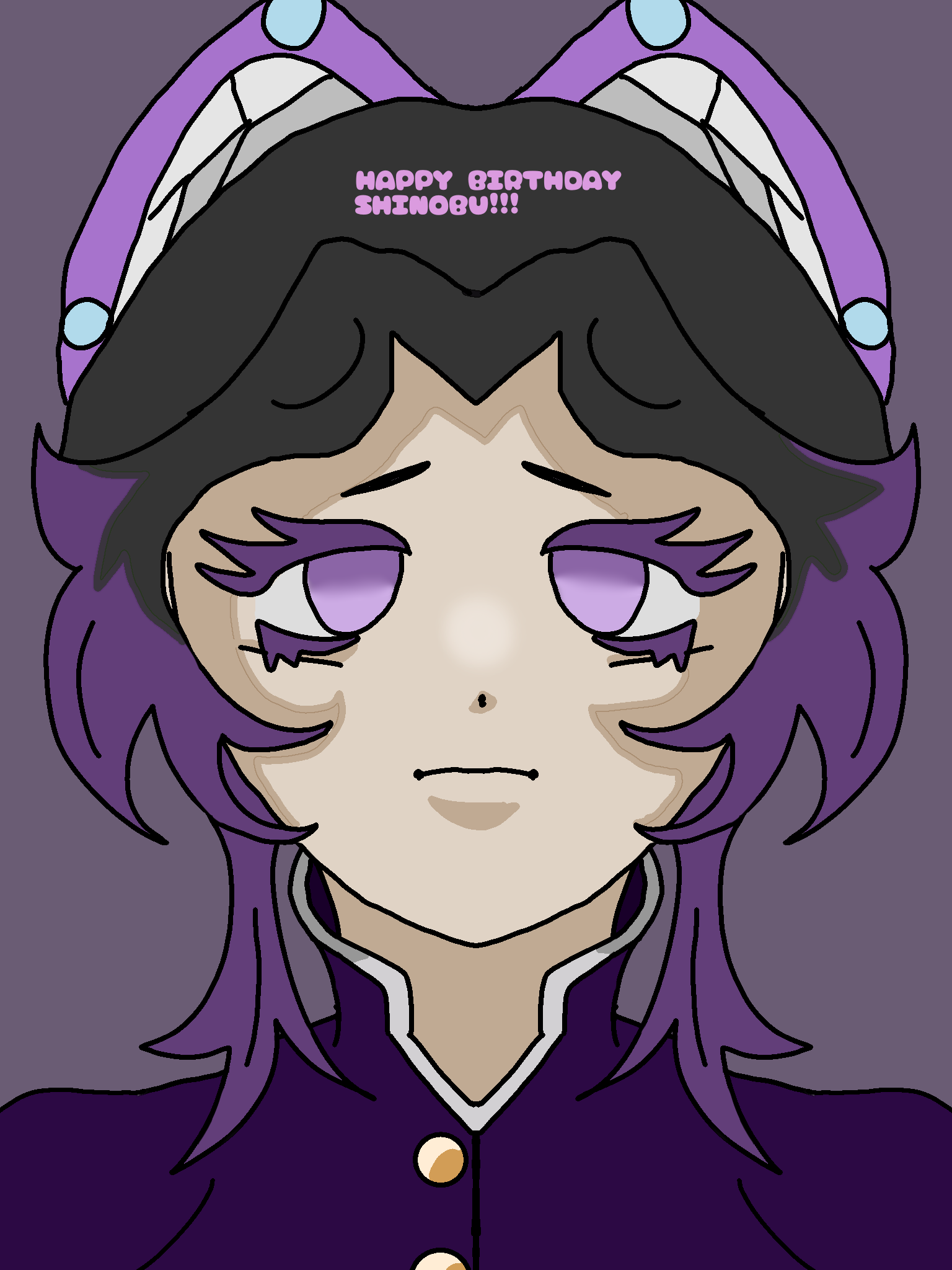 Happy Birthday Shinobu - ibisPaint