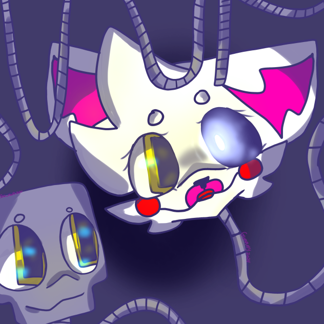 Mangle!💖🤍•FNAF