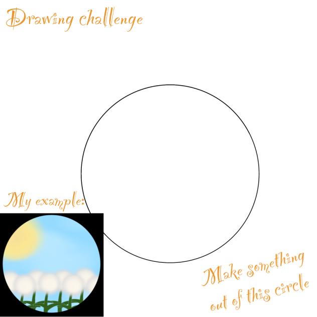 Le drawing challenge #circlecomp