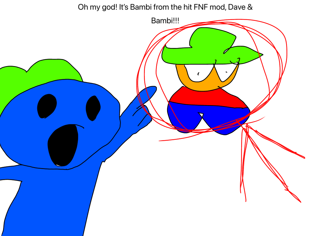 Omg it's Bambi Bambi Bambi - ibisPaint