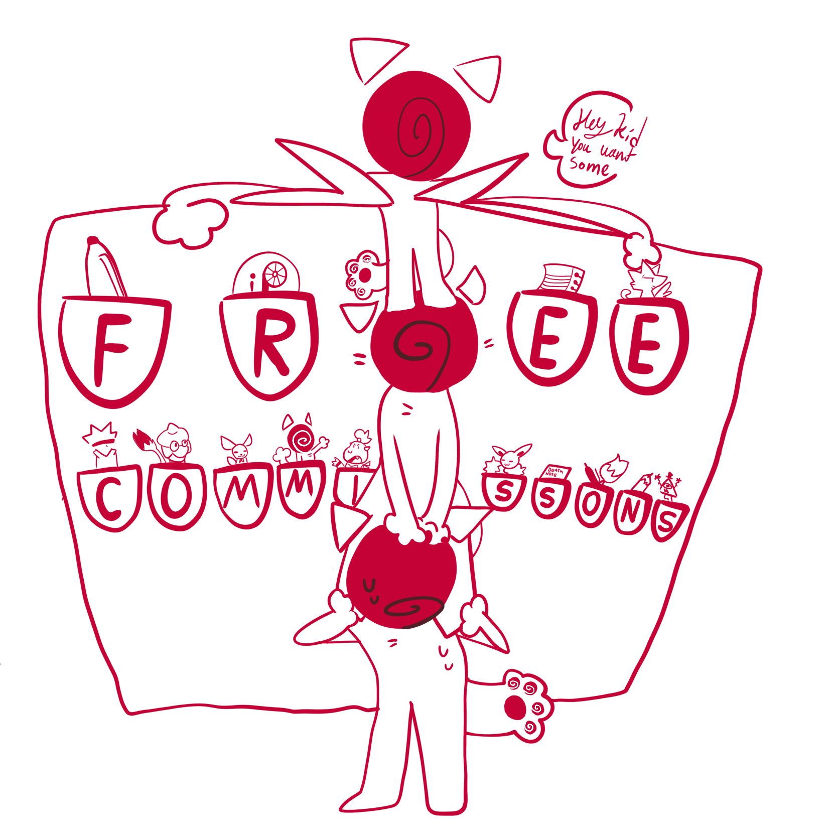 Free art commissions!!! - ibisPaint