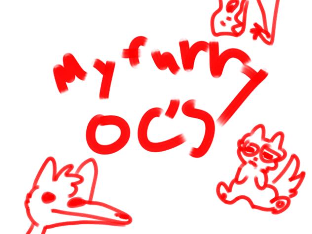 Furry fursona arthro ocs