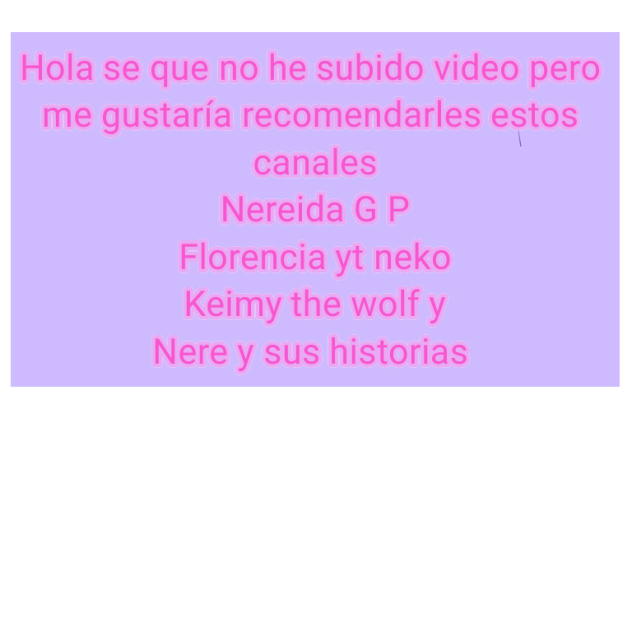 recomendaciones (leer descripción)
