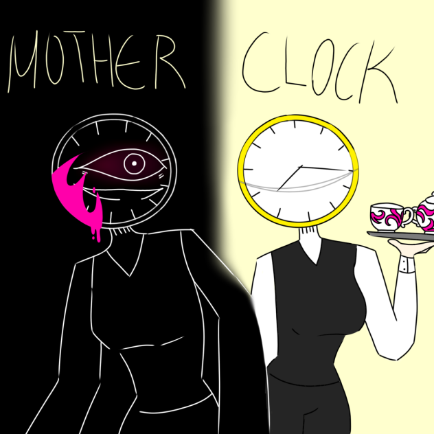 Mouthy clock fanart - ibisPaint