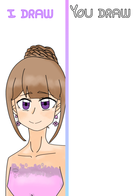 I draw you draw collab! - ibisPaint