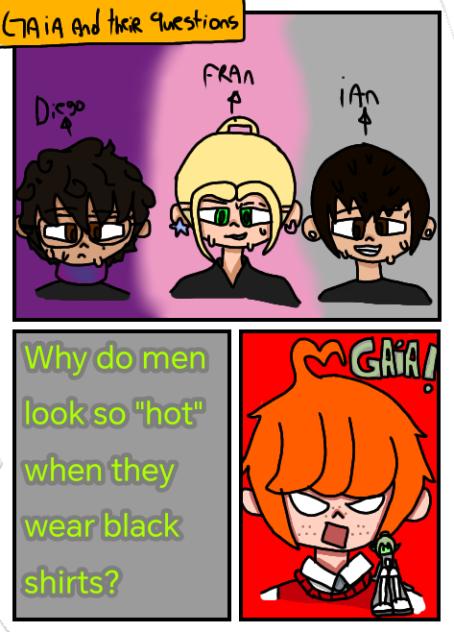 Gaia and their questions (Gaiavsdaworld)