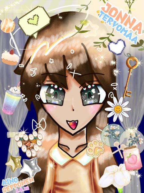 Pretty girl💛⭐️🌼⚜️ #fanart for a singer