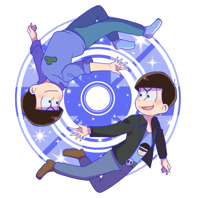 ノーマルカラ松さんとイタ松さん