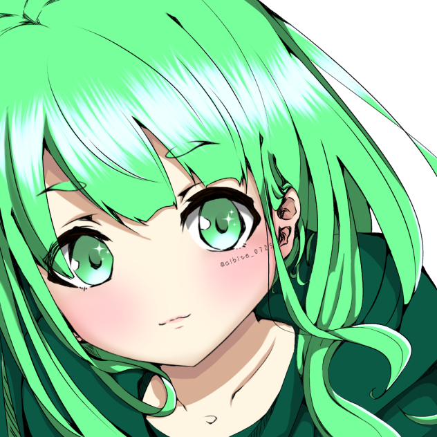 みどりちゃん（線画）