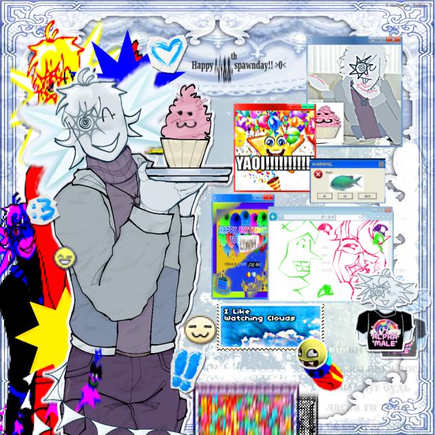 HAPPY SPAWNDAY!!! (⁠ ⁠◜⁠‿⁠◝⁠ ⁠)