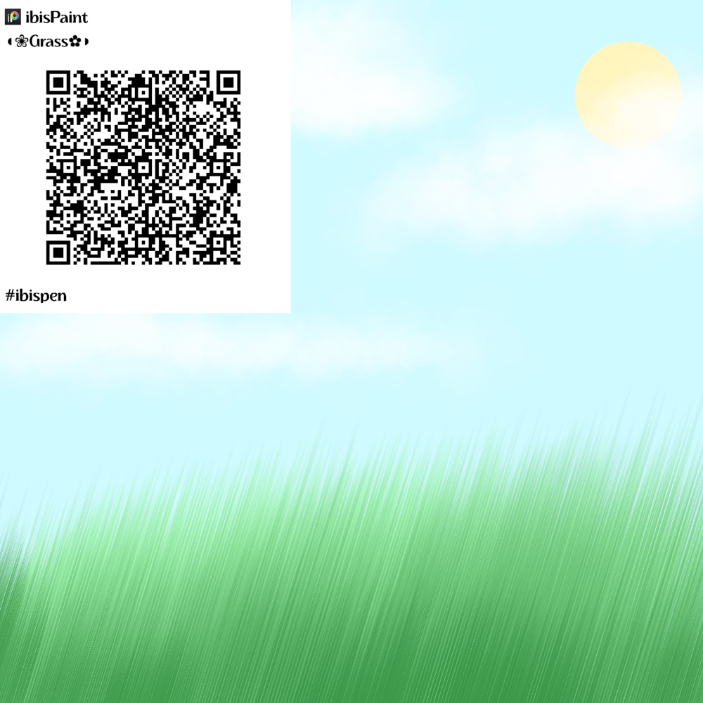 Grass brush - ibisPaint