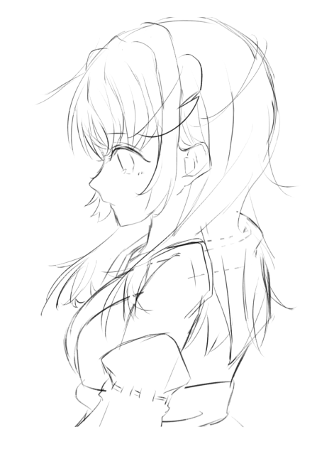 横顔のオヤシロ様