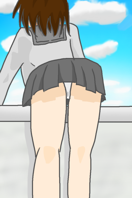 初めて描いたパンチラ