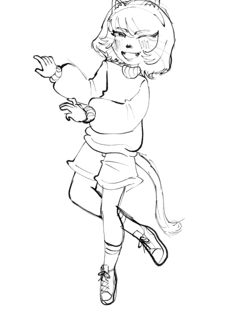 Kitty cat - ibisPaint