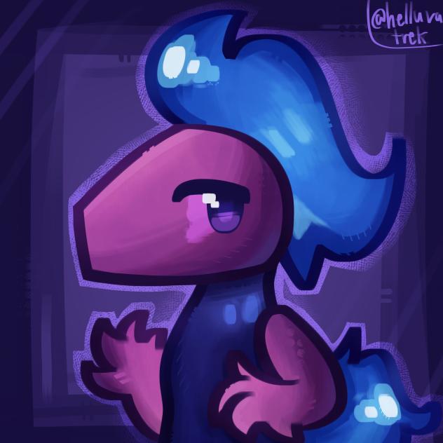 creature thing I made during class