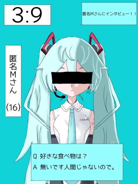 匿名Mにインタビューして見た！