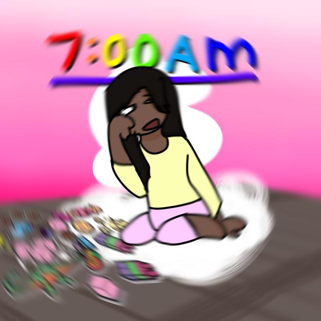7AM…