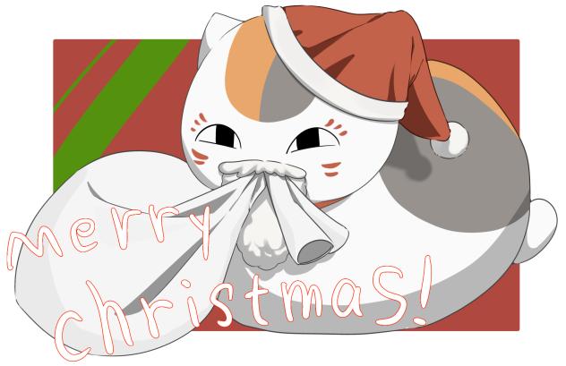 サンタなニャンコ先生