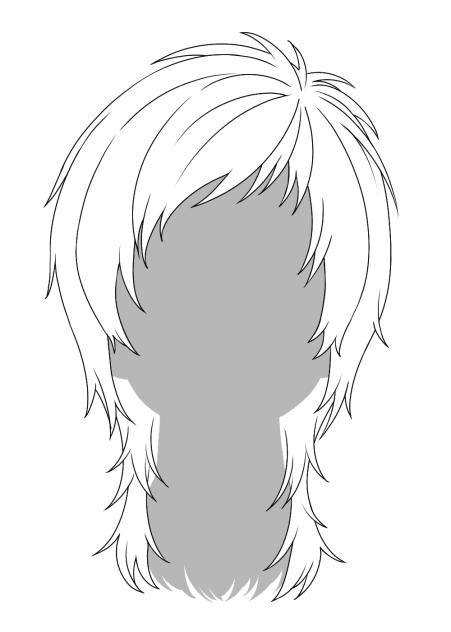 ウルフカット(女性)