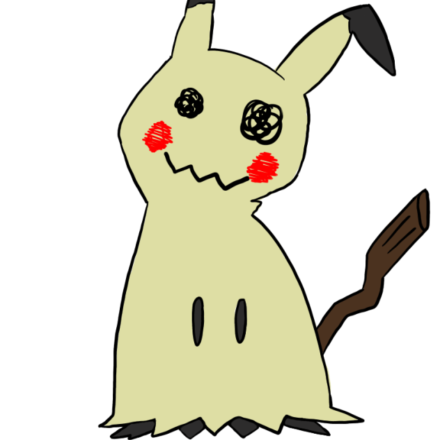 Digital Art Speedpaint of Mimikyu!!